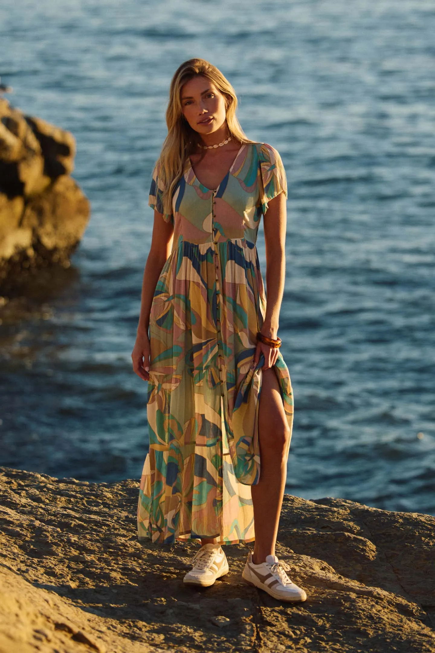 Zygrid Butterfly Midi Dress sold by O'Neill