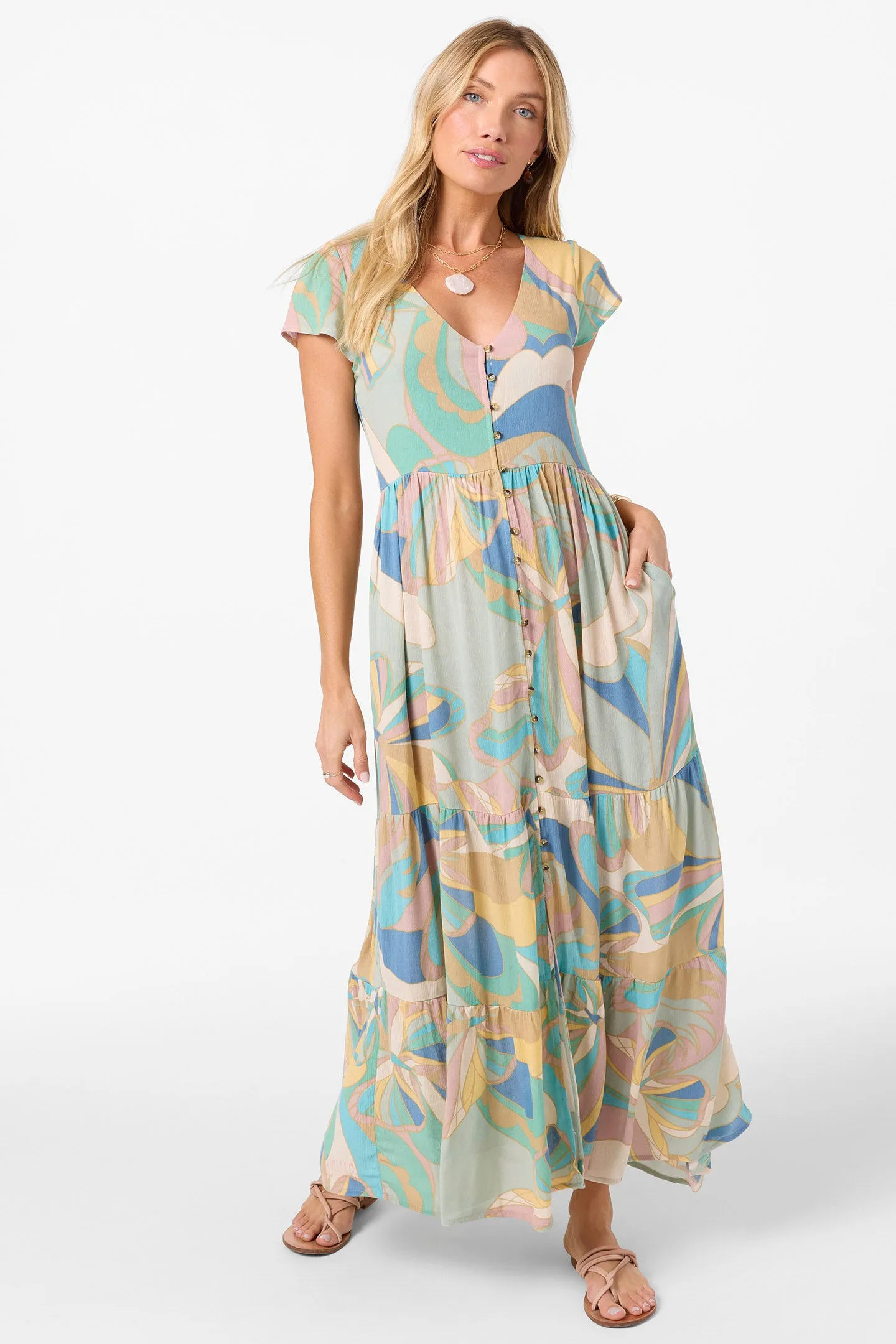 Zygrid Butterfly Midi Dress sold by O'Neill product image thumbnail 4