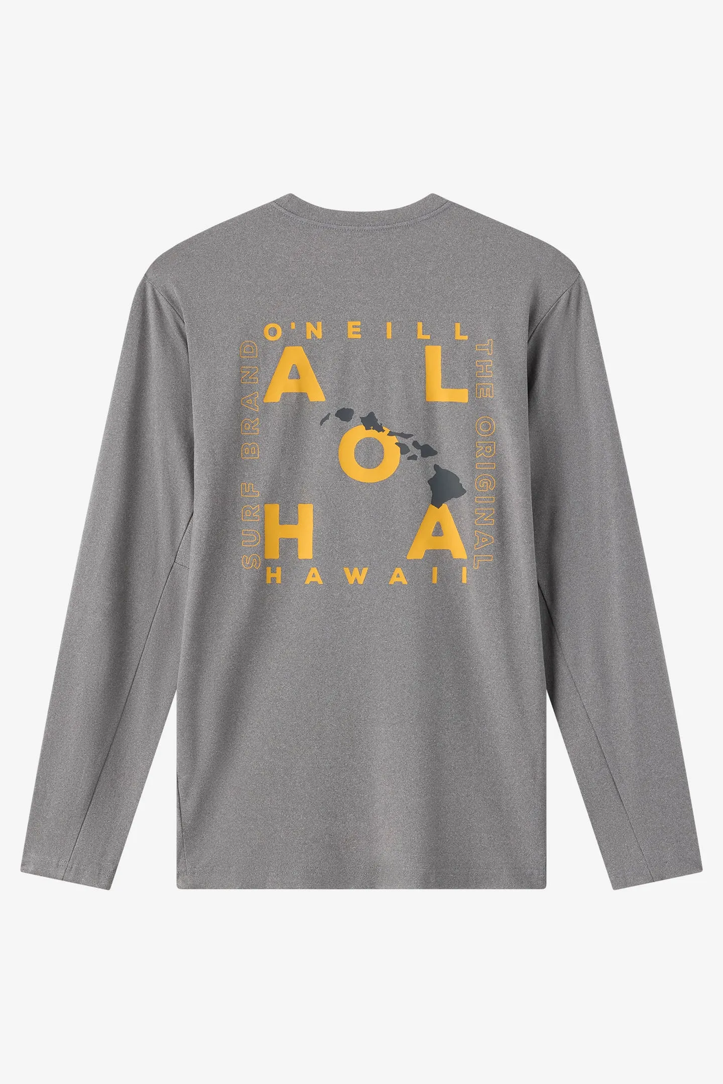 Hawaii Layout UPF Long Sleeve Standard Fit Tee sold by O'Neill