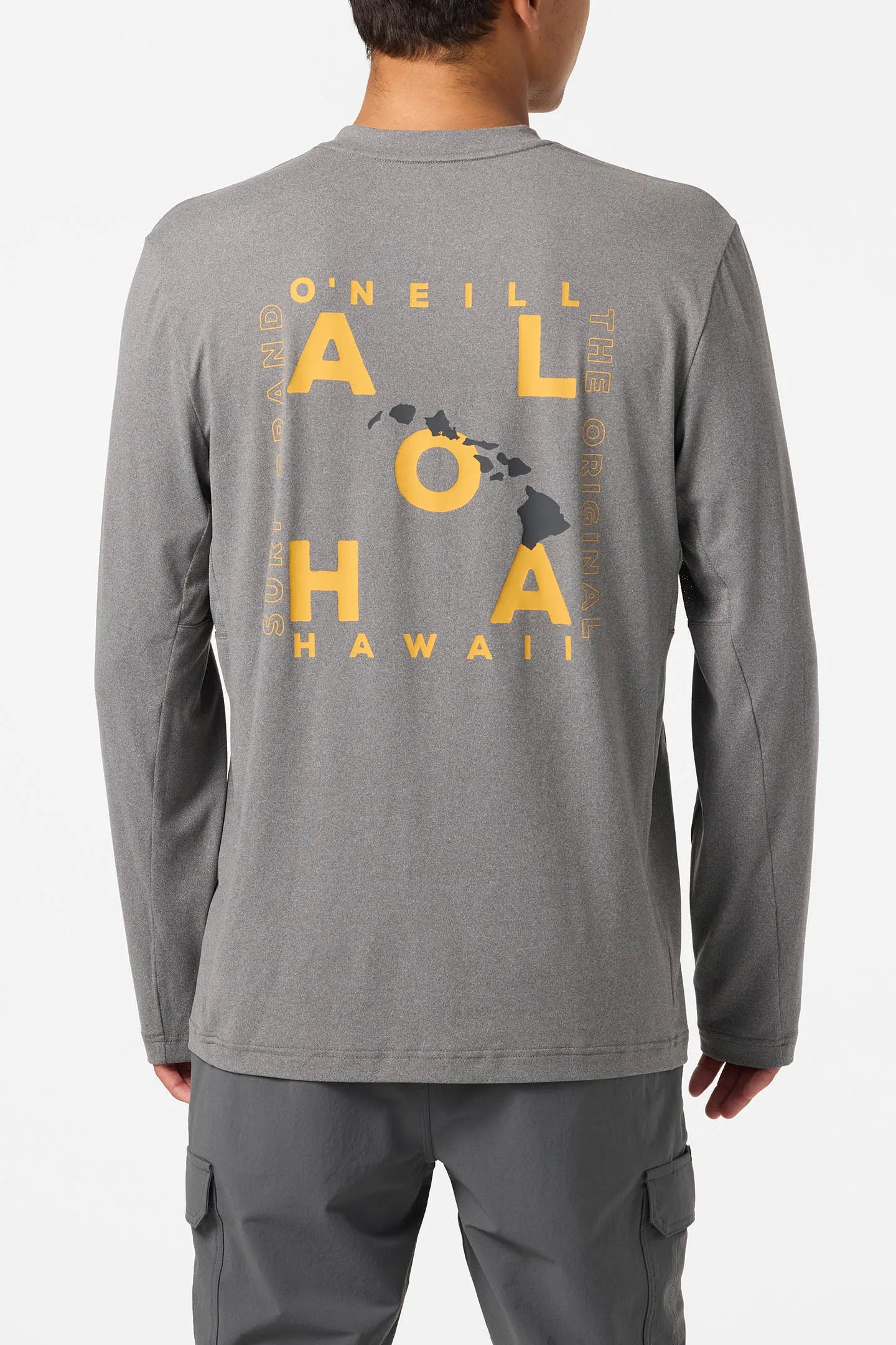 Hawaii Layout UPF Long Sleeve Standard Fit Tee sold by O'Neill product image thumbnail 5