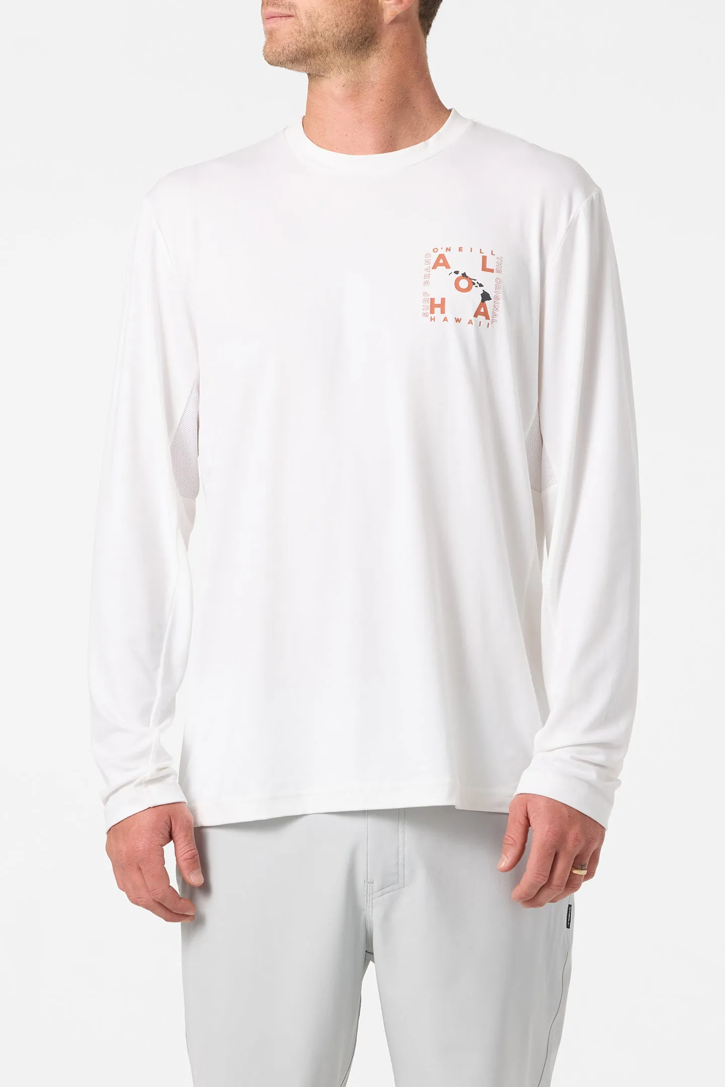 Hawaii Layout UPF Long Sleeve Standard Fit Tee sold by O'Neill product image thumbnail 2