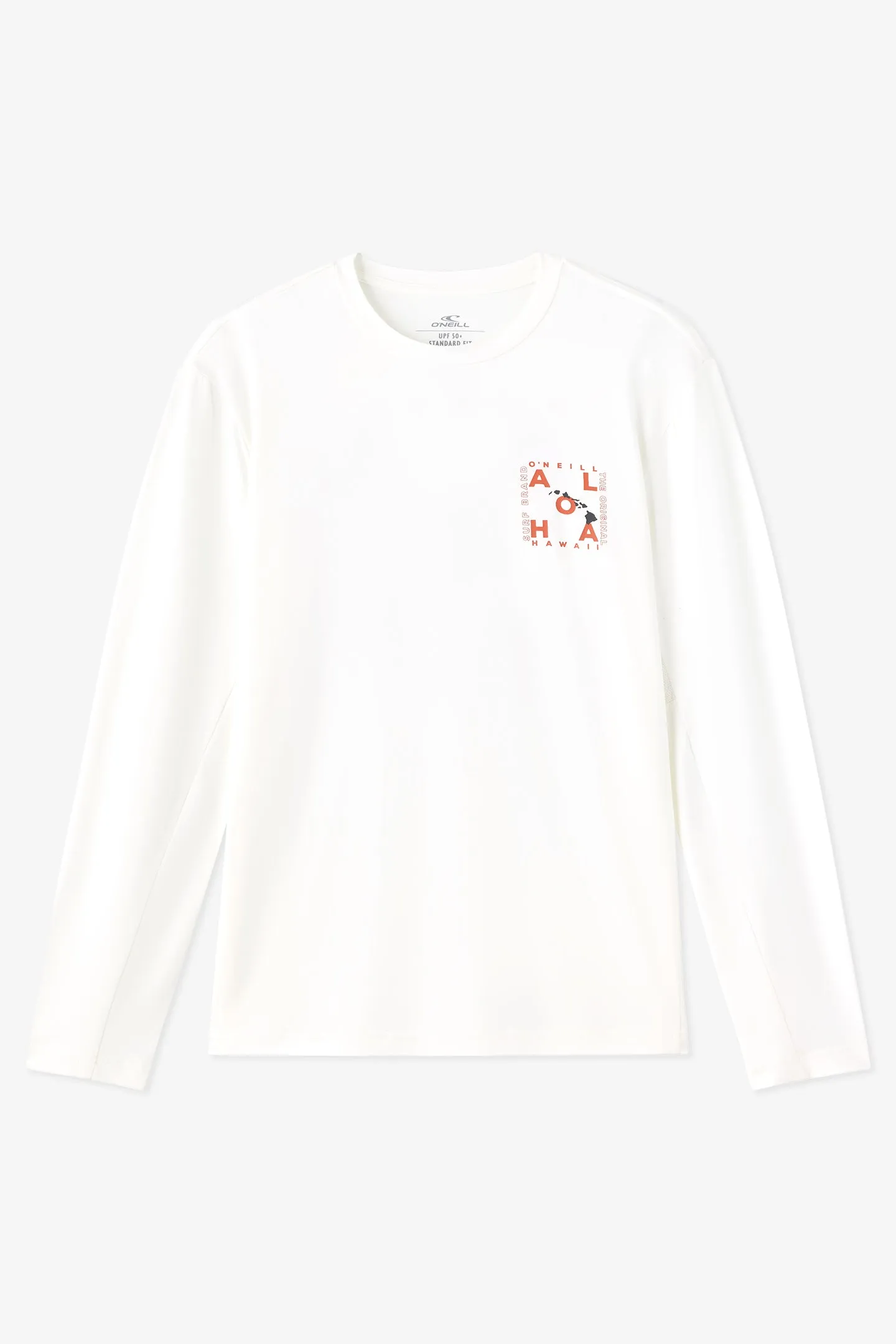 Hawaii Layout UPF Long Sleeve Standard Fit Tee sold by O'Neill
