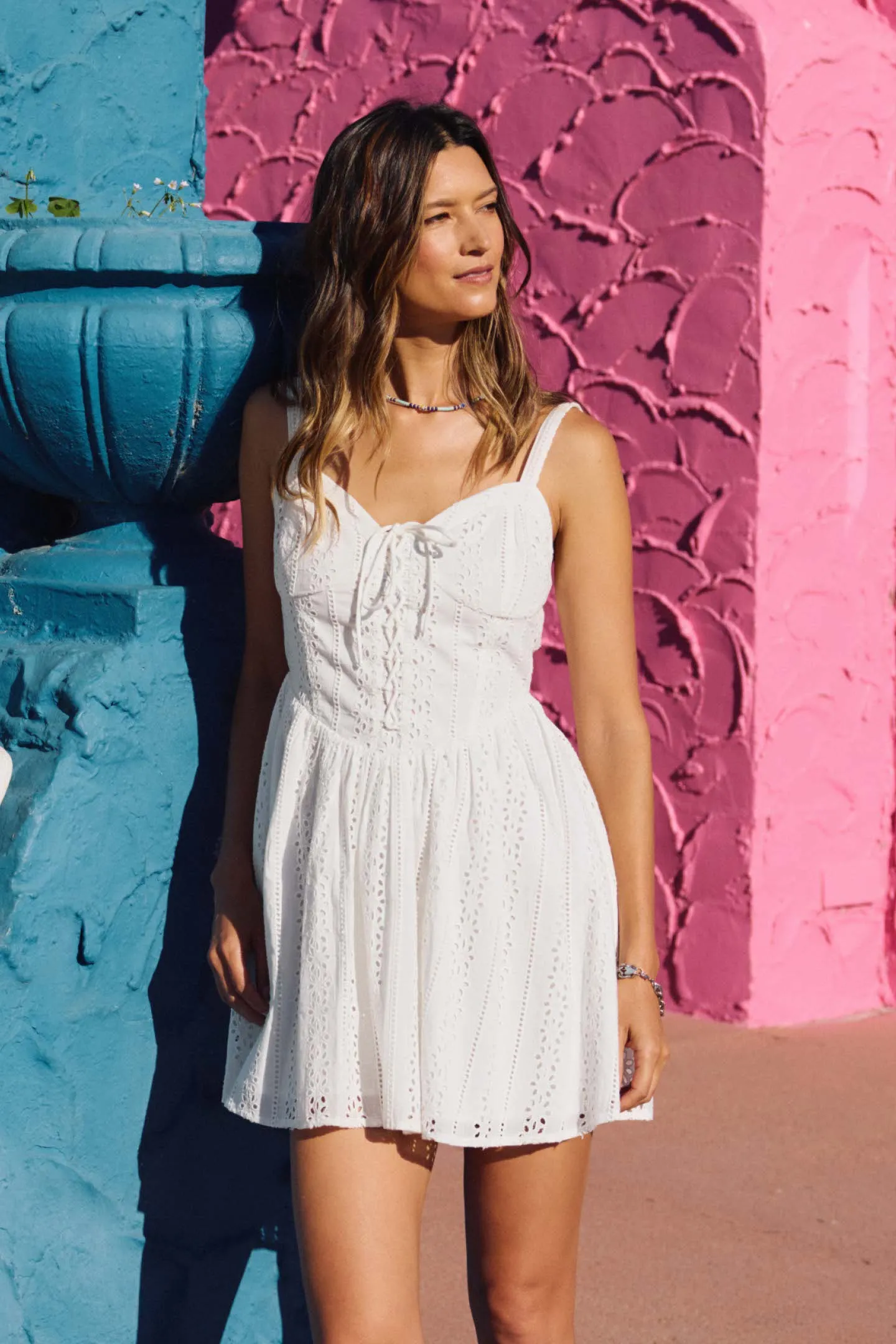 Camden Embroidered Mini Dress sold by O'Neill