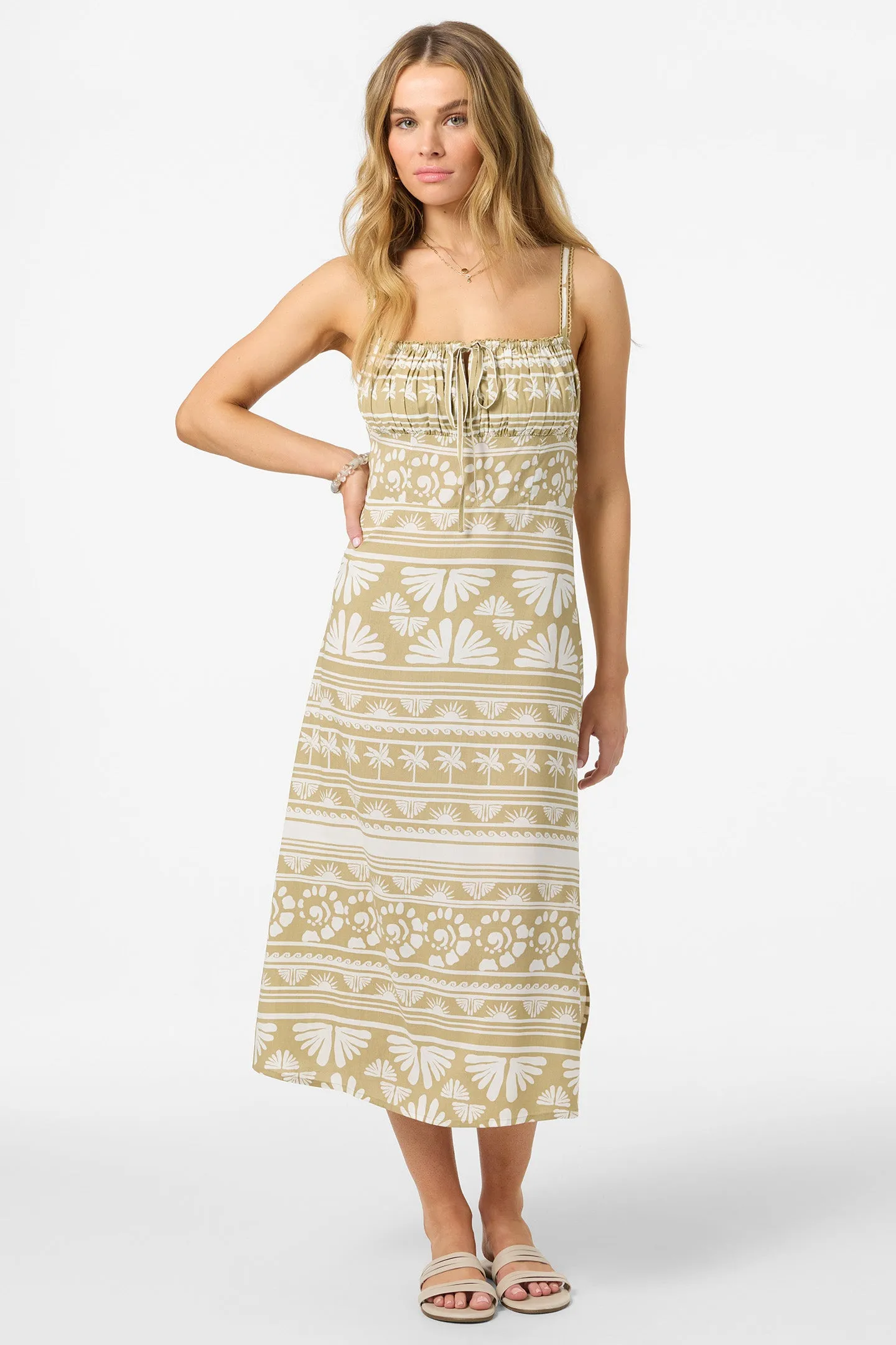 Wiley Abstract Dress Midi Dress sold by O'Neill