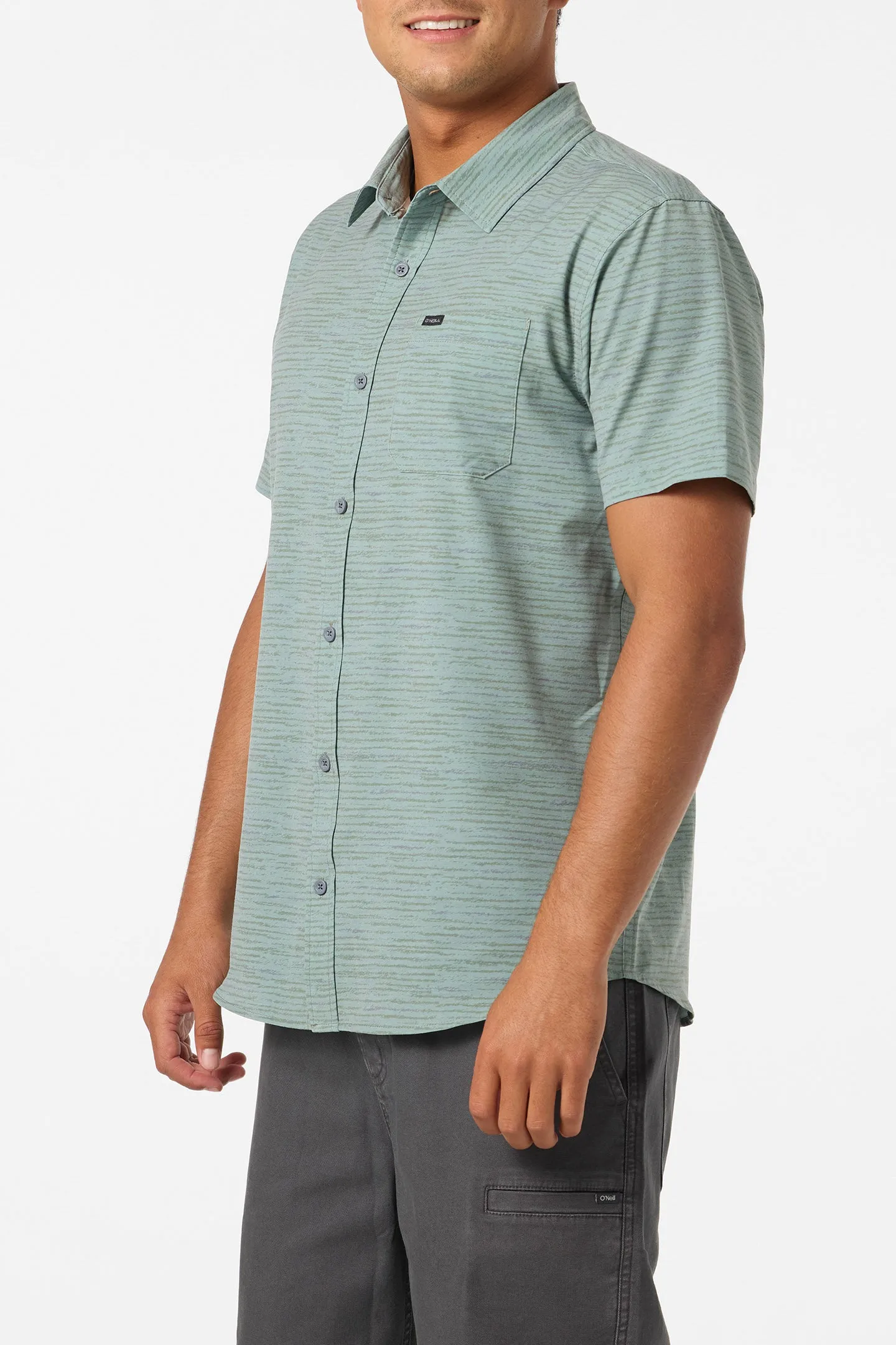 TRVLR UPF Traverse Stripe Standard Fit Shirt sold by O'Neill product image thumbnail 3