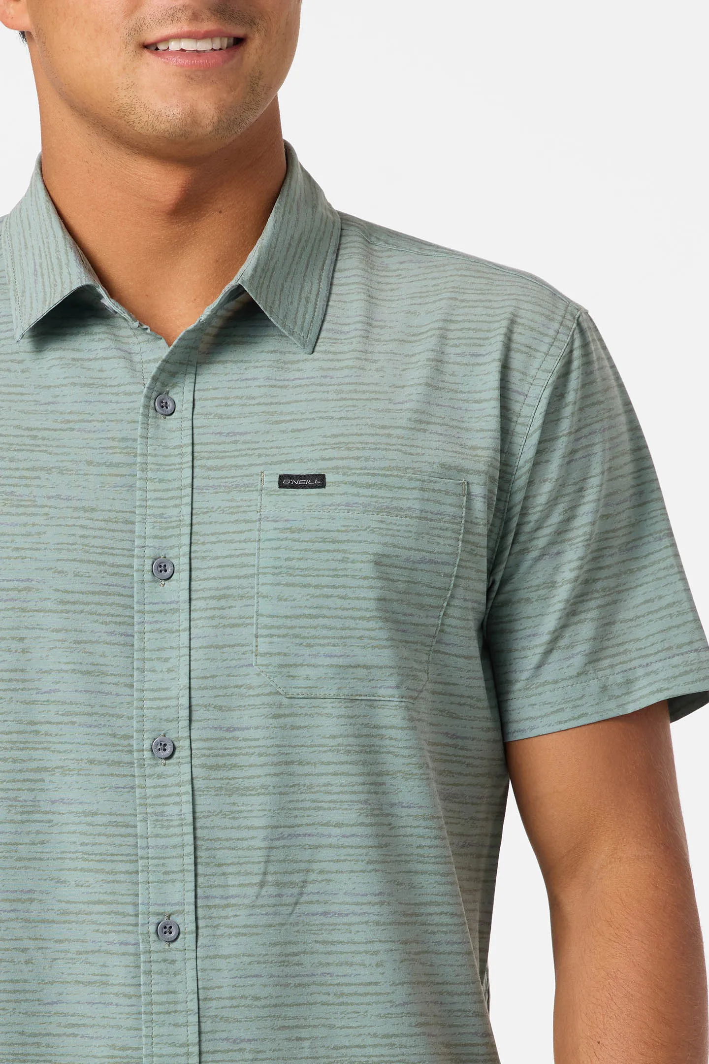 TRVLR UPF Traverse Stripe Standard Fit Shirt sold by O'Neill product image thumbnail 4