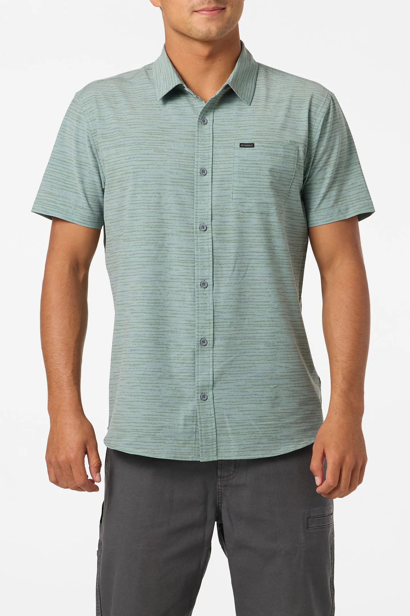 TRVLR UPF Traverse Stripe Standard Fit Shirt sold by O'Neill product image thumbnail 2