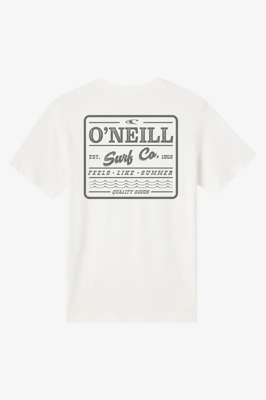 Quality Block Classic Tee made by O'Neill