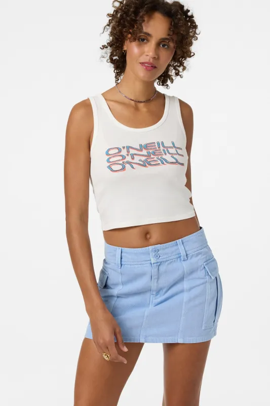 Tripples Scoop Neck Tank made by O'Neill