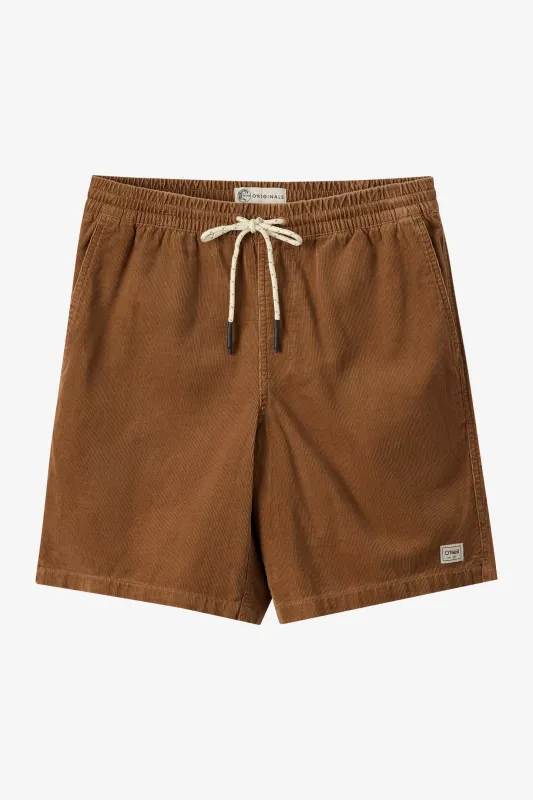 O'Riginals Cord Elastic Waist 18" Shorts made by O'Neill