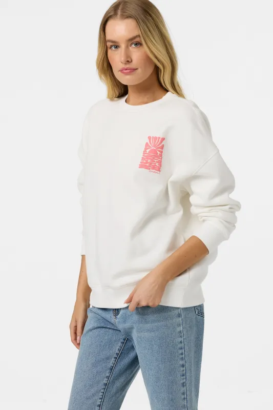 Reflect Oversized Crew Neck Fleece made by O'Neill