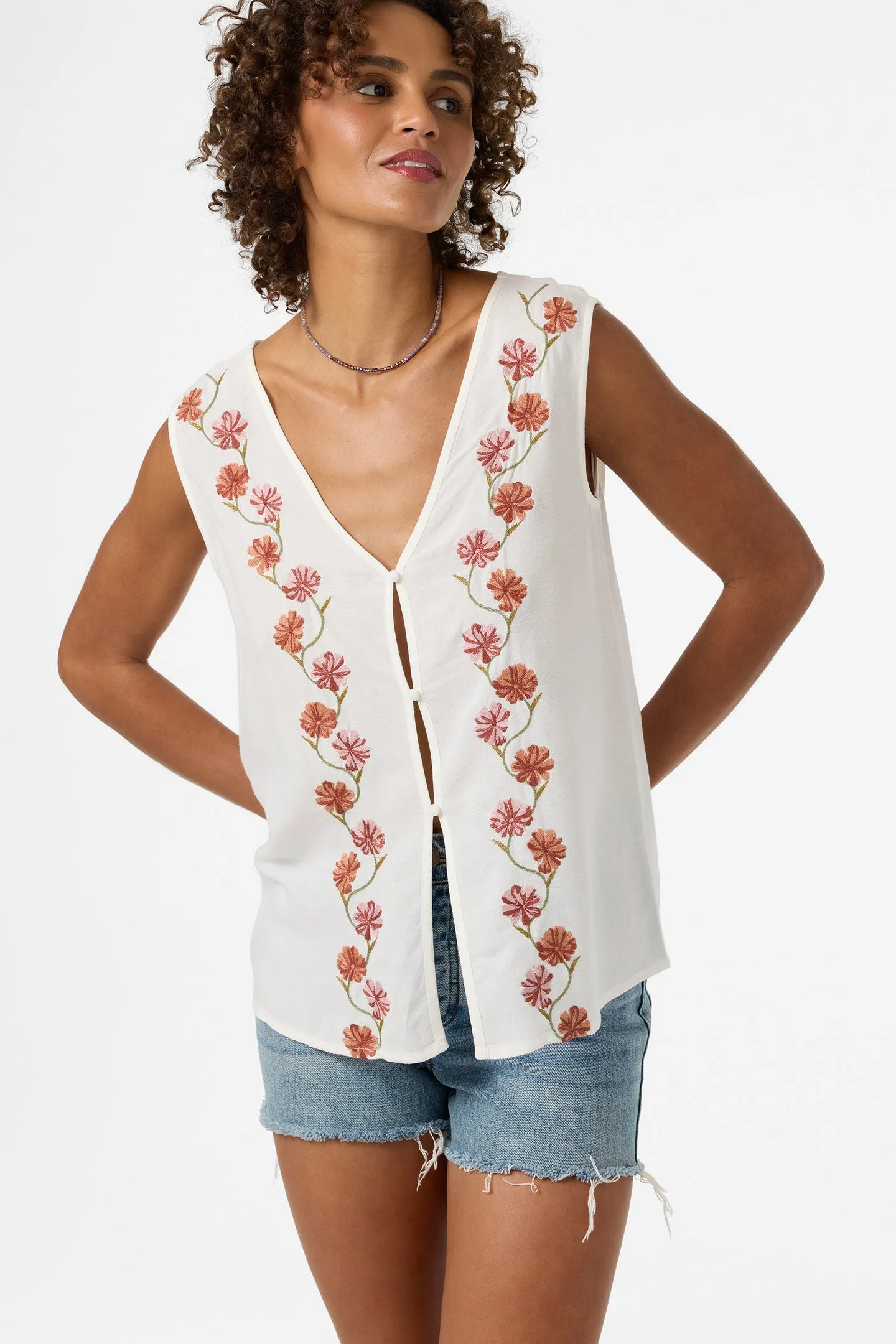 Farren Floral Top sold by O'Neill