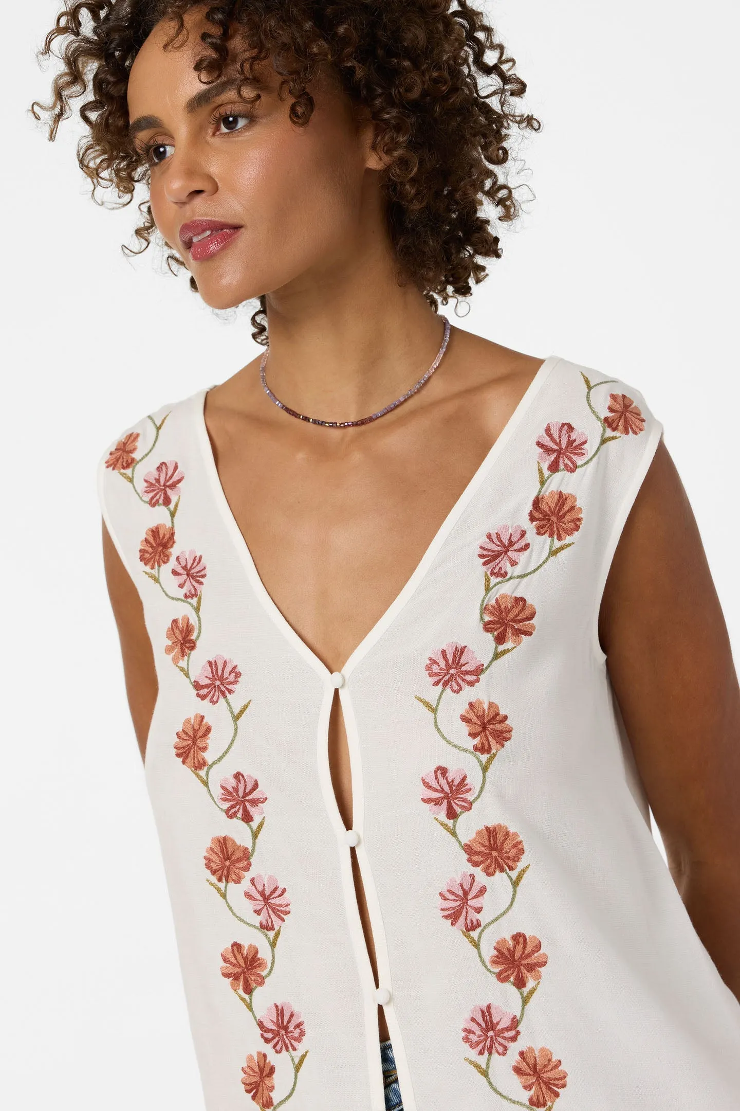 Farren Floral Top sold by O'Neill product image thumbnail 4