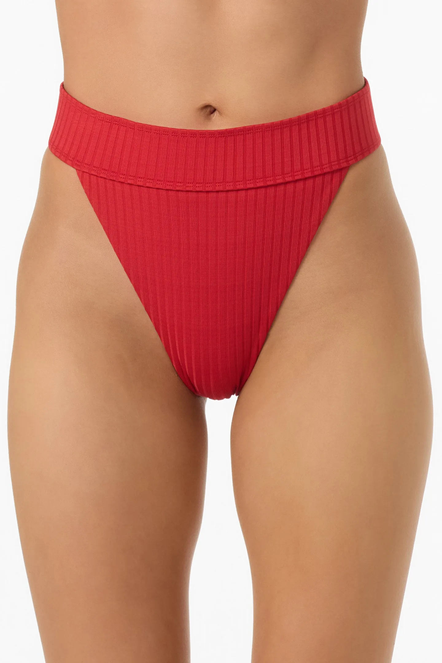 Shorebreak Rib Santa Barbara High Rise Cheeky Bottoms sold by O'Neill product image thumbnail 4