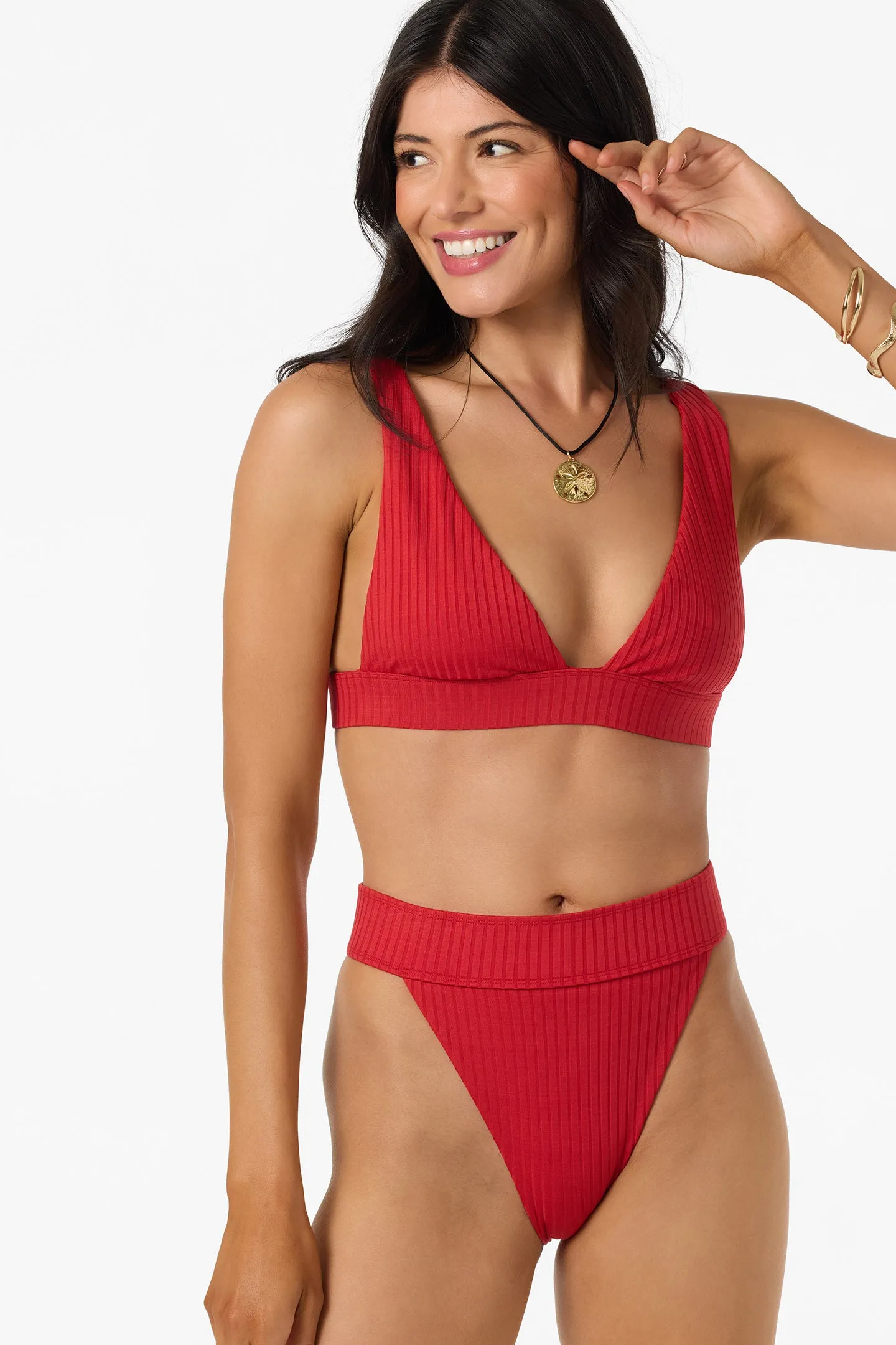 Shorebreak Rib Cancun Bralette Top sold by O'Neill