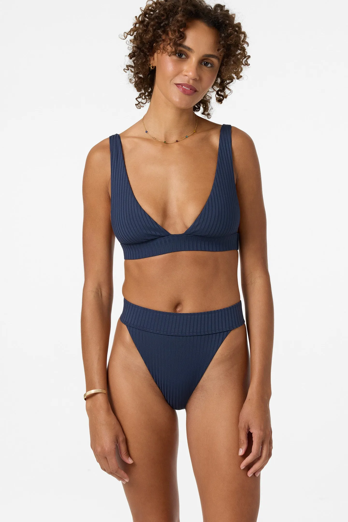 Shorebreak Rib Santa Barbara High Rise Cheeky Bottoms sold by O'Neill product image thumbnail 2