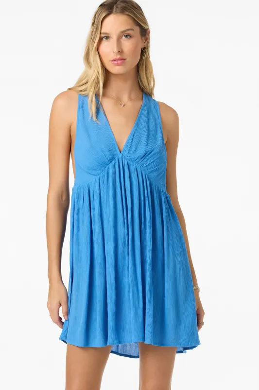 Saltwater Solids Teddy Mini Cover-Up Dress made by O'Neill