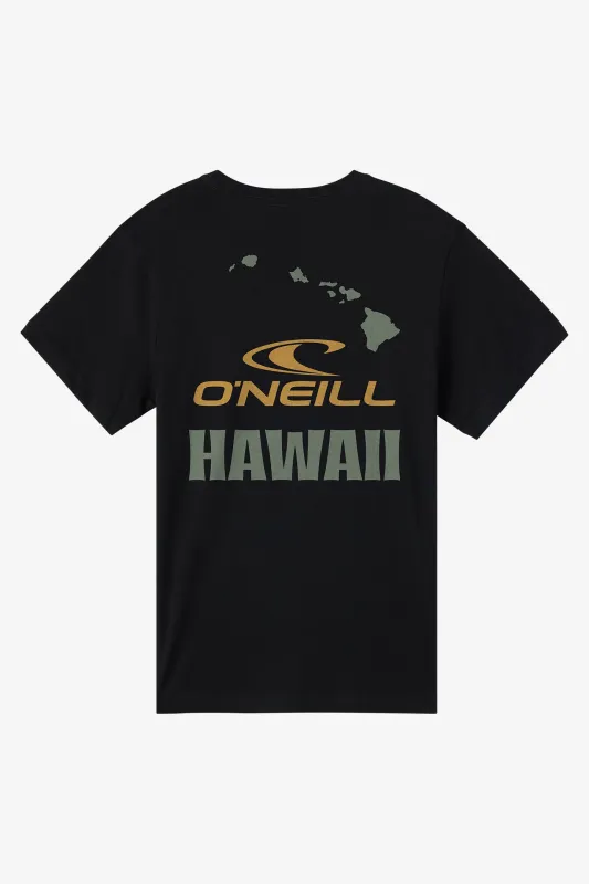 Square Up Hawaii Classic Tee made by O'Neill