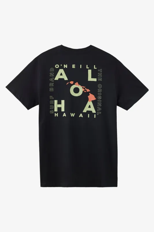 Hawaii Layout Classic Tee made by O'Neill