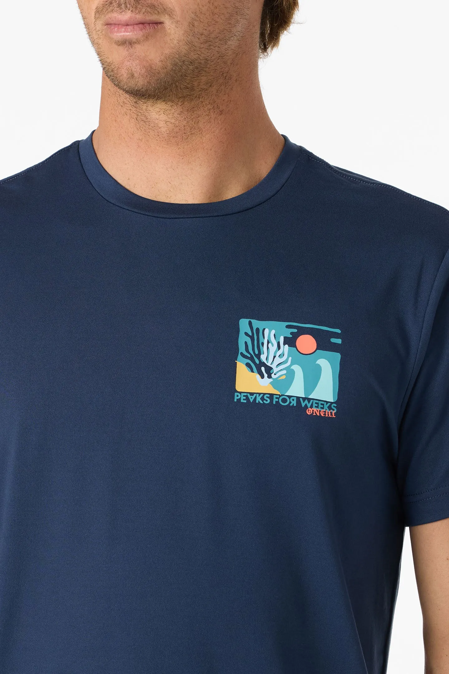 Coral UPF Standard Fit Tee sold by O'Neill product image thumbnail 4
