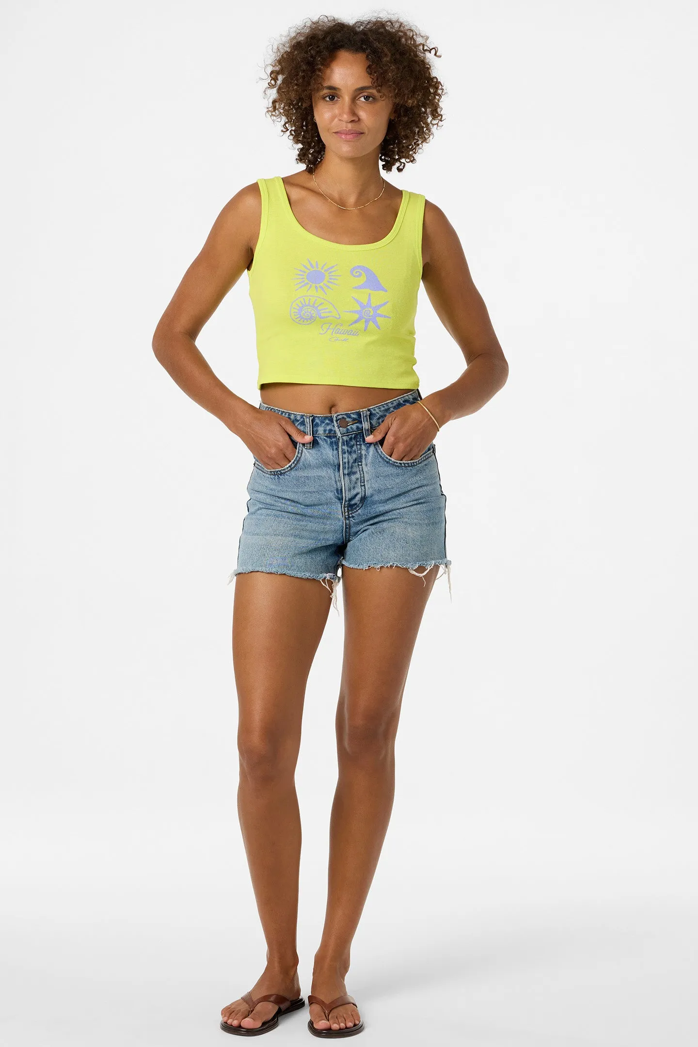 Shell Star Hawaii Scoopneck Tank sold by O'Neill