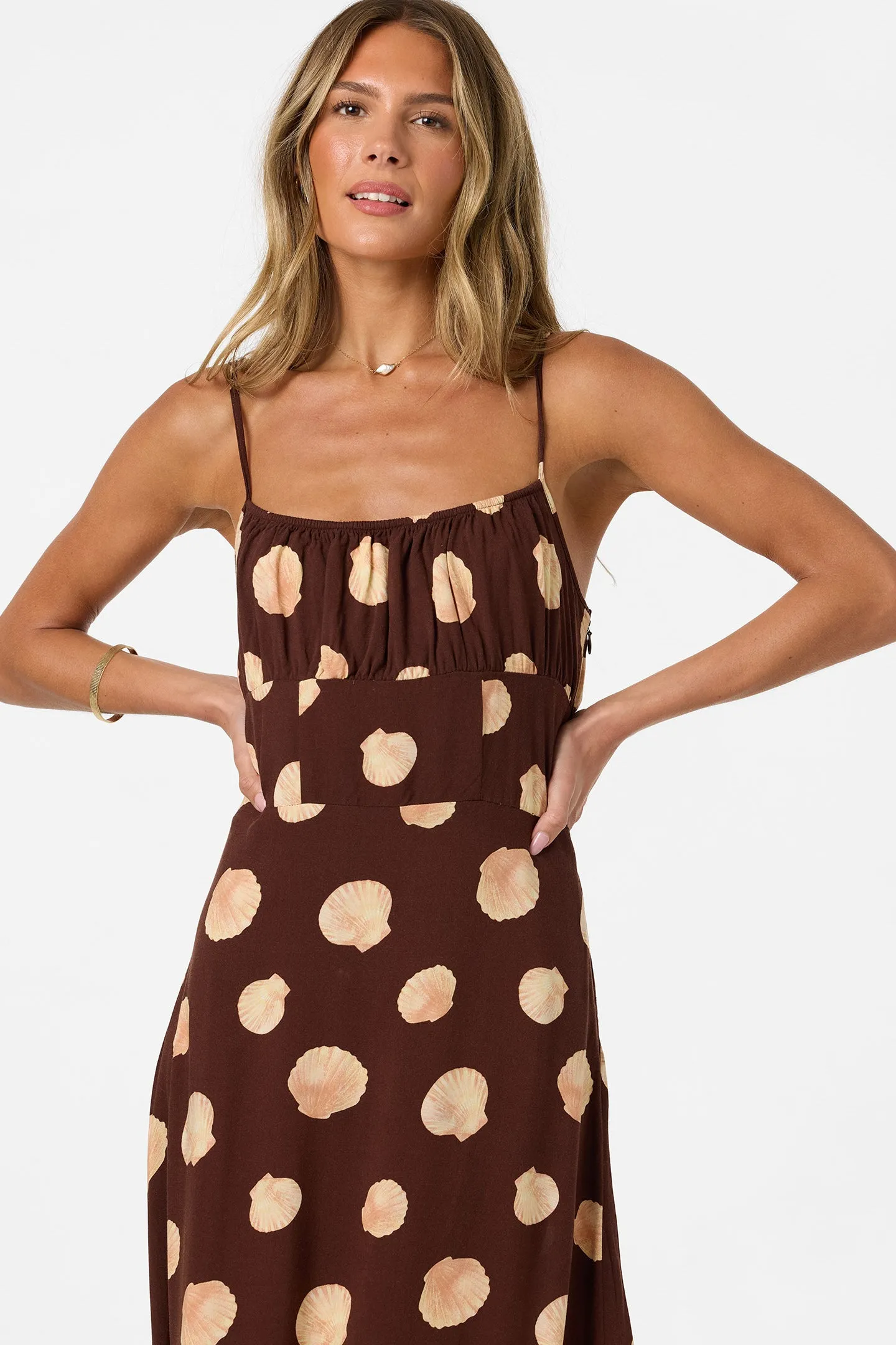 Jorgie Camila Shell Midi Dress sold by O'Neill product image thumbnail 4