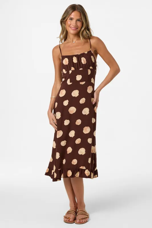 Jorgie Camila Shell Midi Dress made by O'Neill