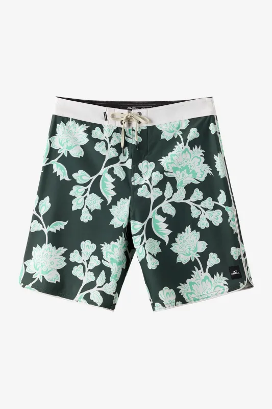 Hyperfreak Mysto Scallop 19" Boardshorts made by O'Neill