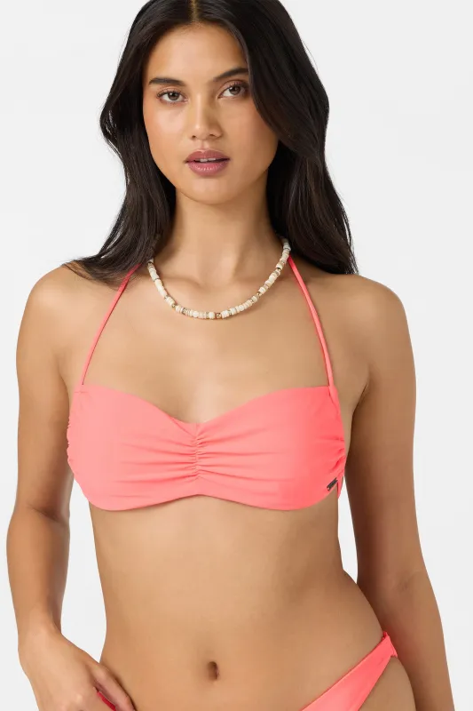 Saltwater Solids Tidal Bralette Bikini Top made by O'Neill