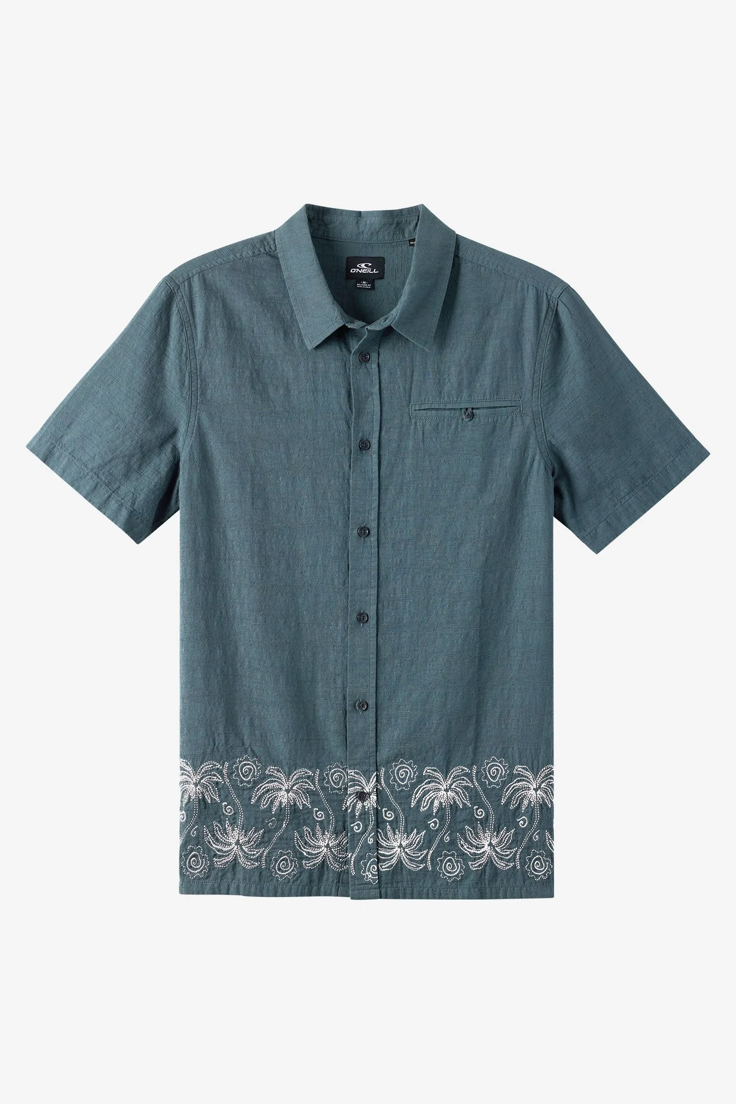 Palm Banded Woven Shirt sold by O'Neill