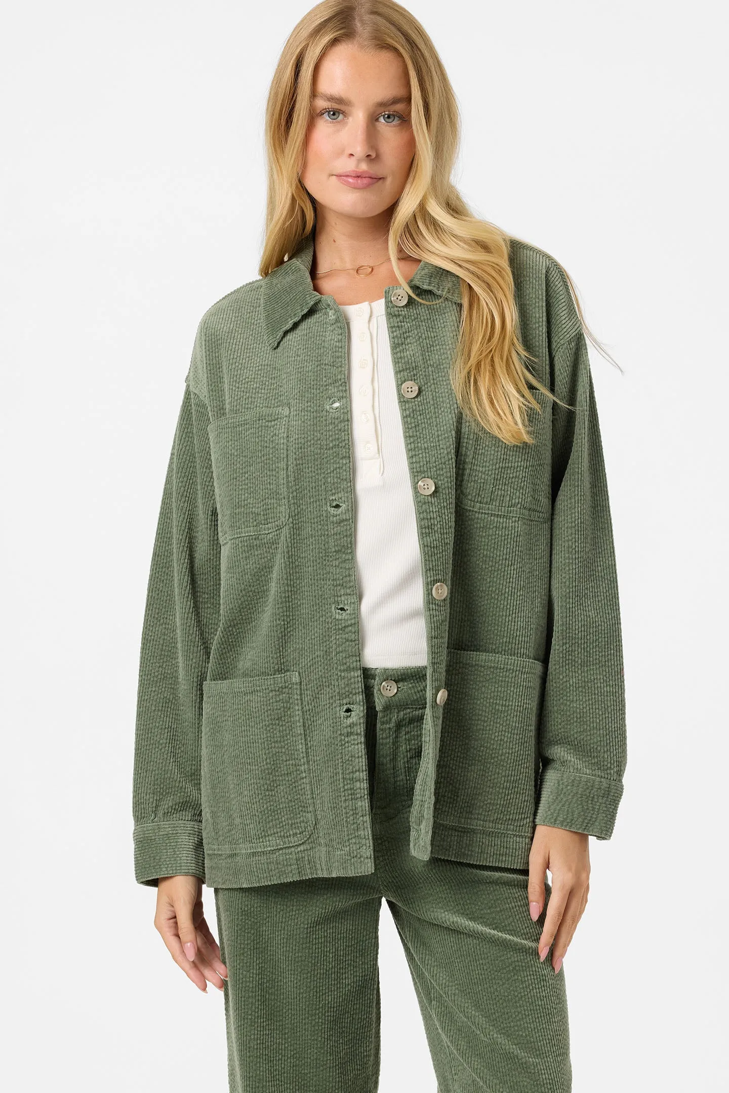 Langford Shacket sold by O'Neill