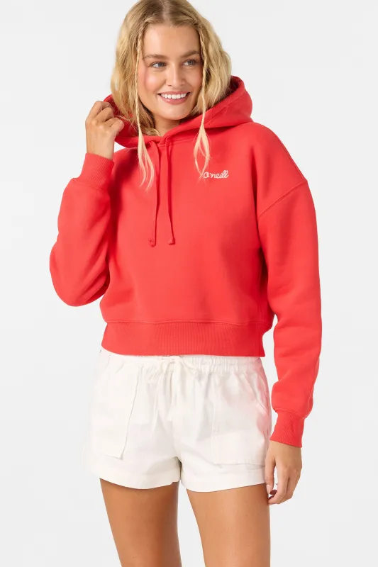 Arden Cropped Hoodie made by O'Neill