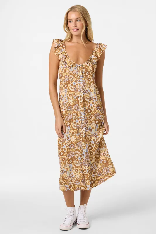 Carrington Izabelle Floral Midi Dress made by O'Neill