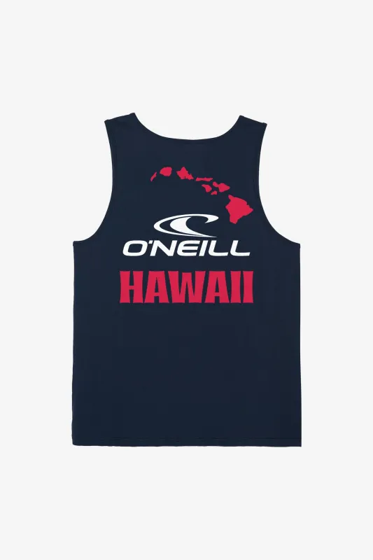 Square Up Hawaii Tank made by O'Neill