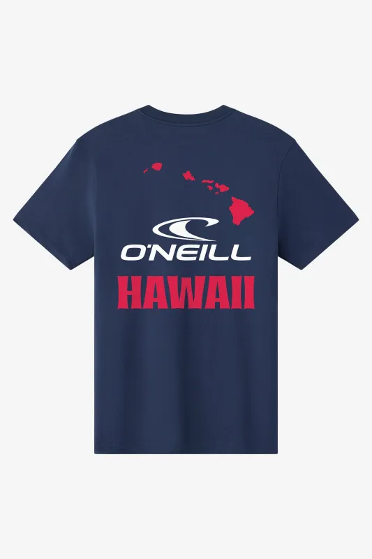 Square Up Hawaii Classic Tee made by O'Neill