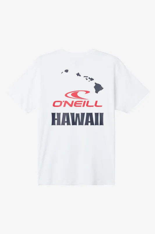 Square Up Hawaii Classic Tee made by O'Neill