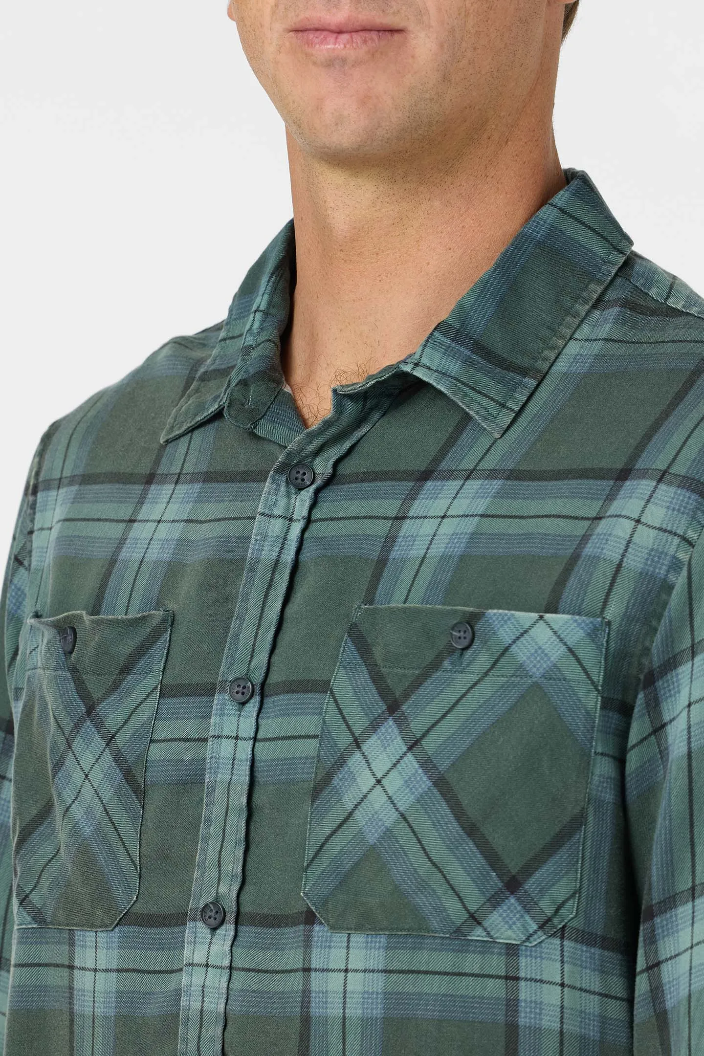 O'Riginals Printed Flannel Long Sleeve Shirt sold by O'Neill product image thumbnail 4