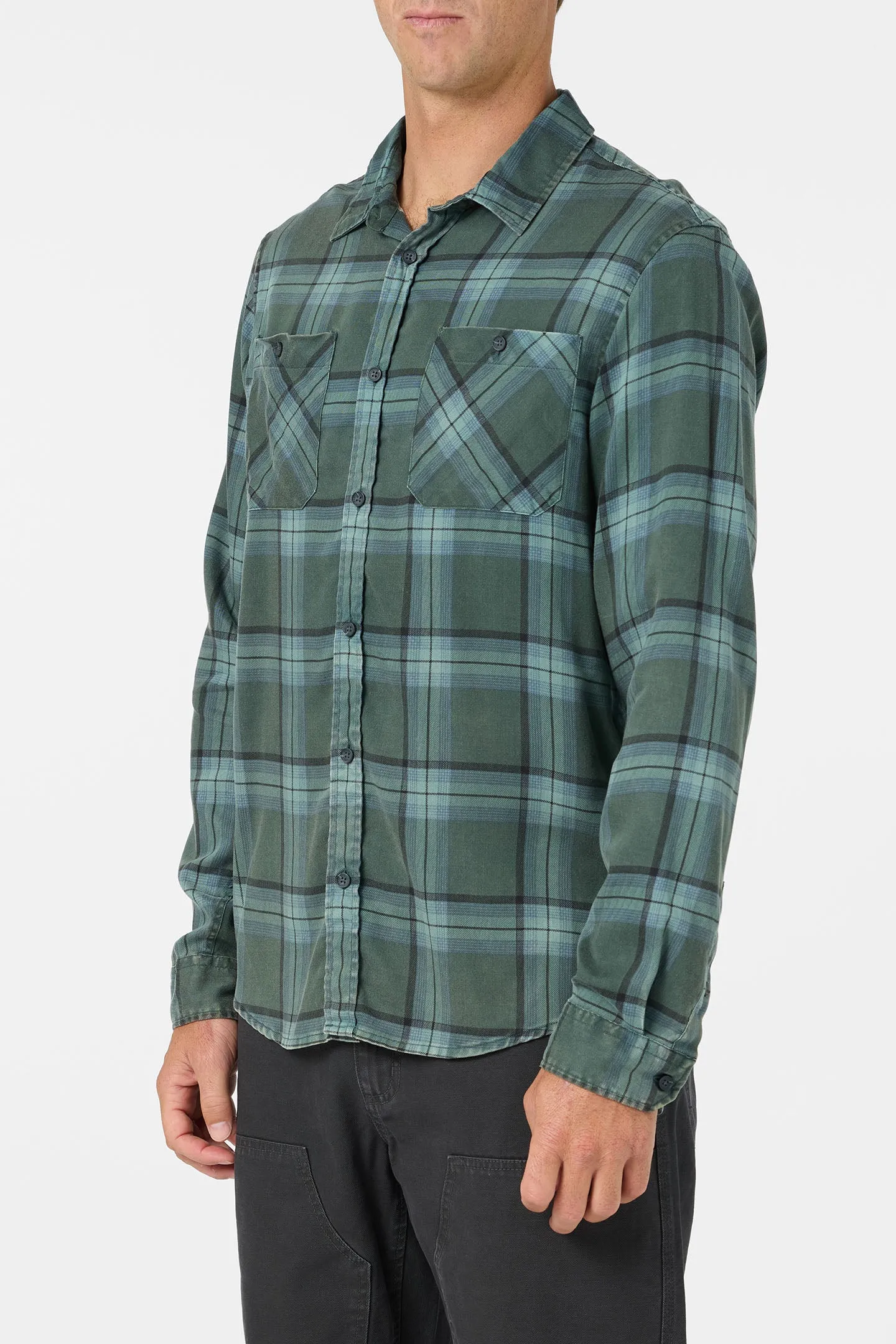 O'Riginals Printed Flannel Long Sleeve Shirt sold by O'Neill product image thumbnail 3
