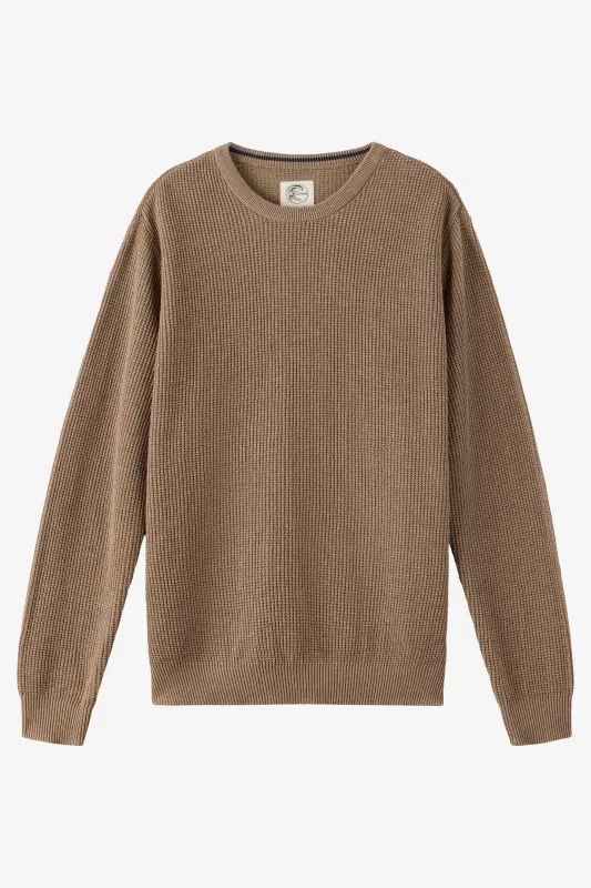 O'Riginals Roscoe Waffle Long Sleeve Sweater made by O'Neill