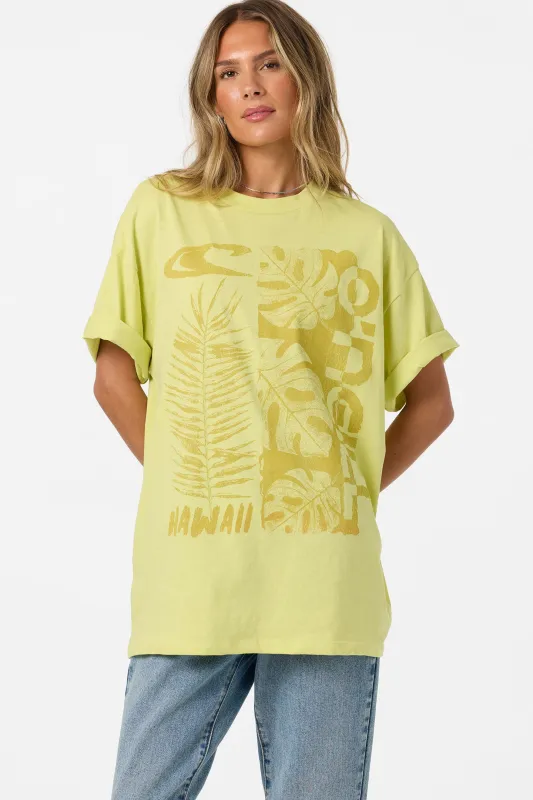 Monstera Hawaii Oversized Tee made by O'Neill