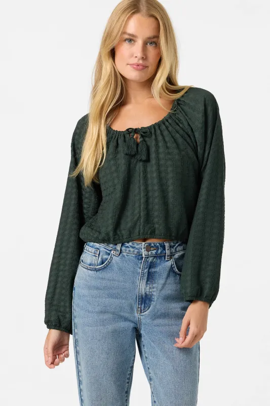 Cami Knit Long Sleeve Top made by O'Neill