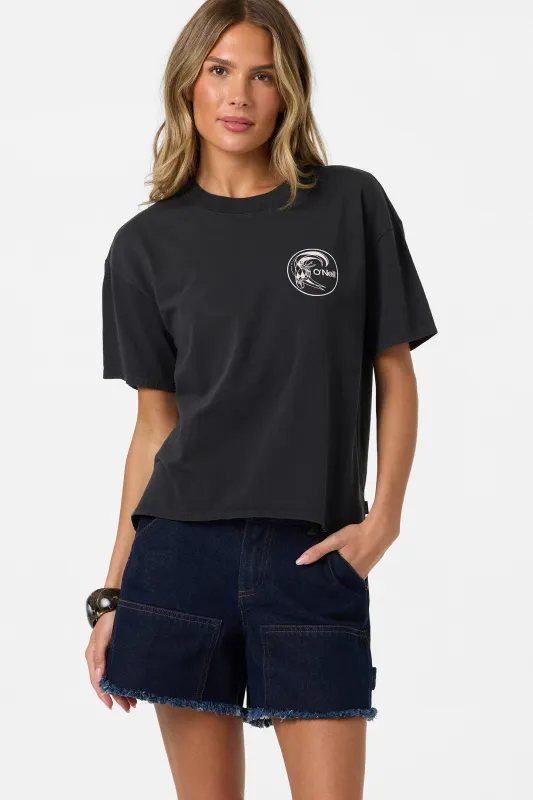 O'Riginals Salty Circle Surfer Easy Tee made by O'Neill