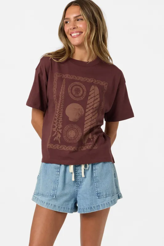 Calico Easy Tee made by O'Neill