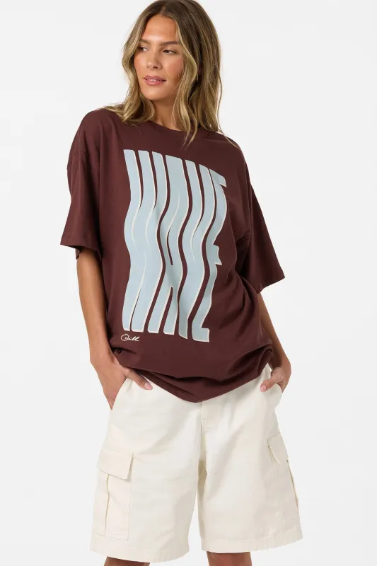 Wave Oversized Tee made by O'Neill