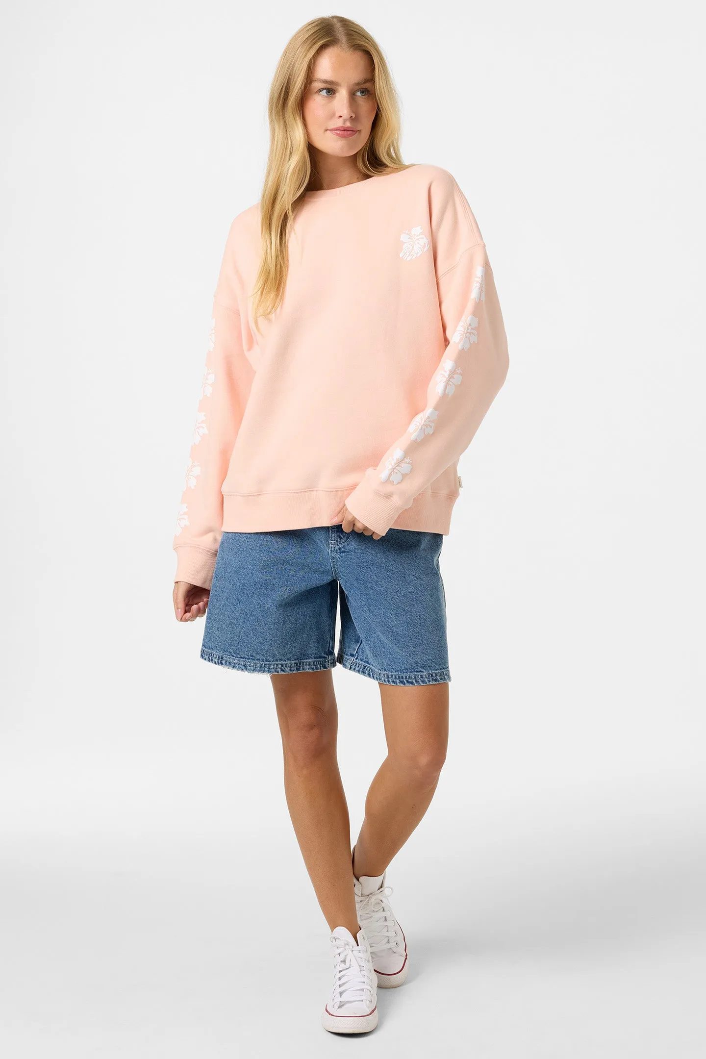 Mini Hibis Oversized Crew Neck Fleece sold by O'Neill product image thumbnail 3