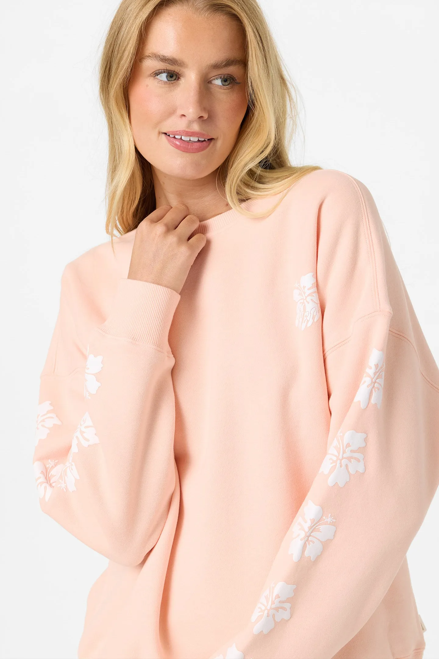 Mini Hibis Oversized Crew Neck Fleece sold by O'Neill product image thumbnail 4