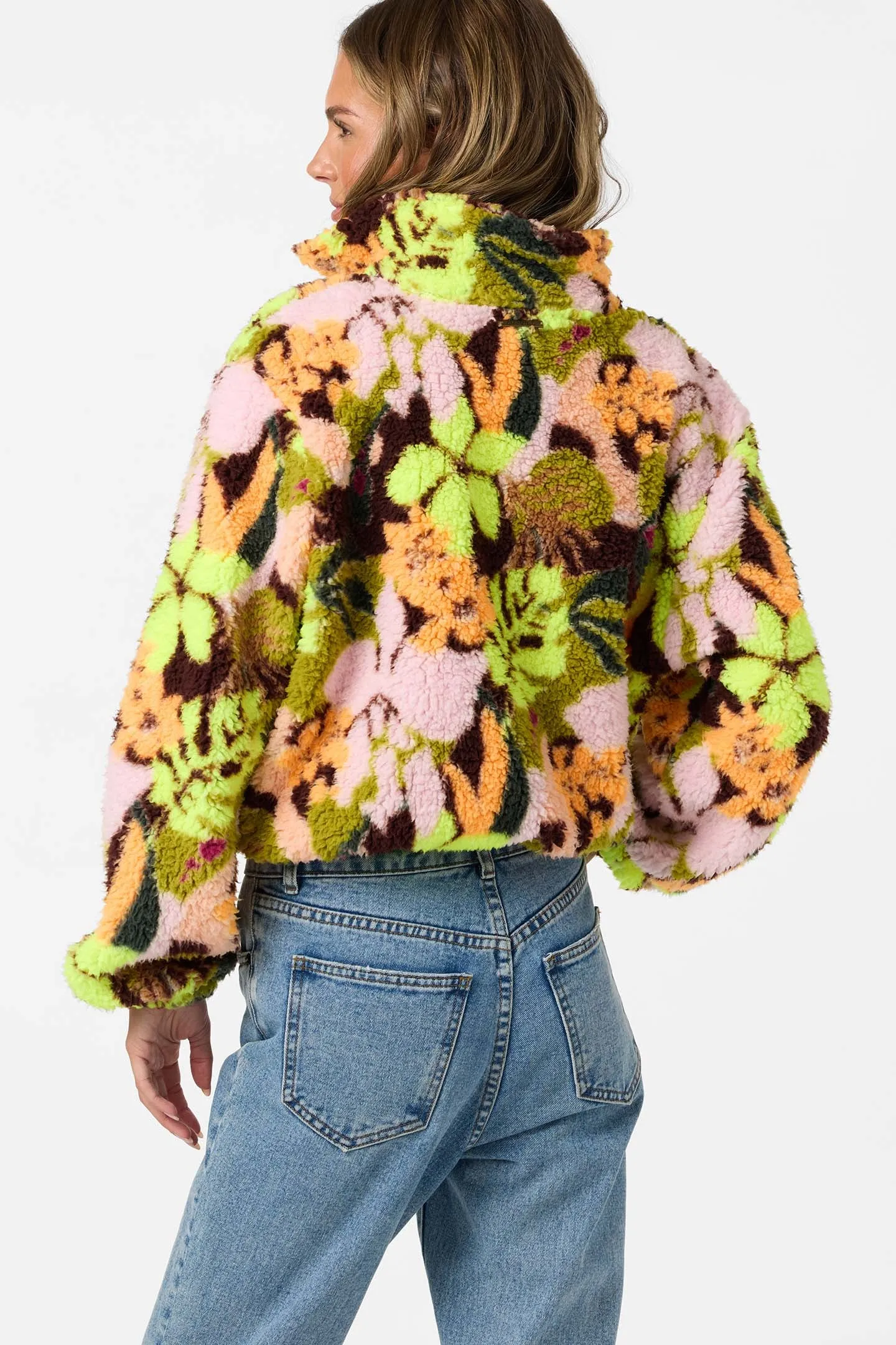 Kacey High Pile 1/2 Zip Jacket sold by O'Neill product image thumbnail 2