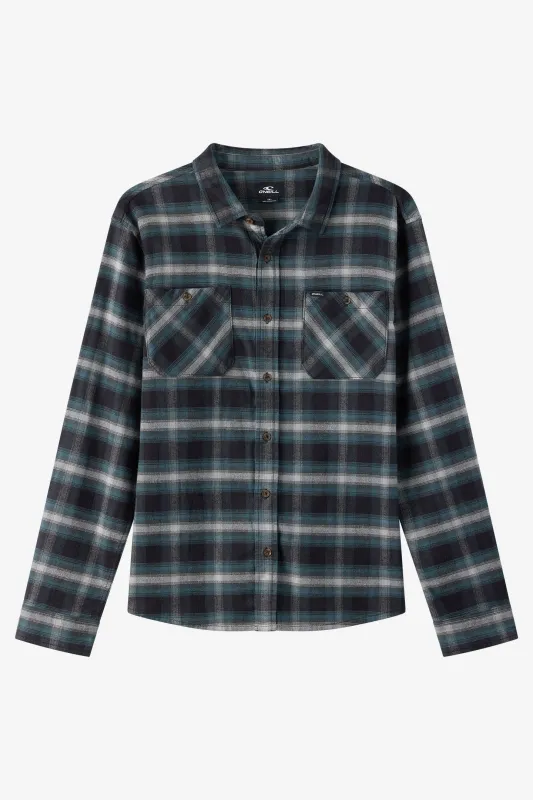 Coastline Flannel Long Sleeve Shirt made by O'Neill