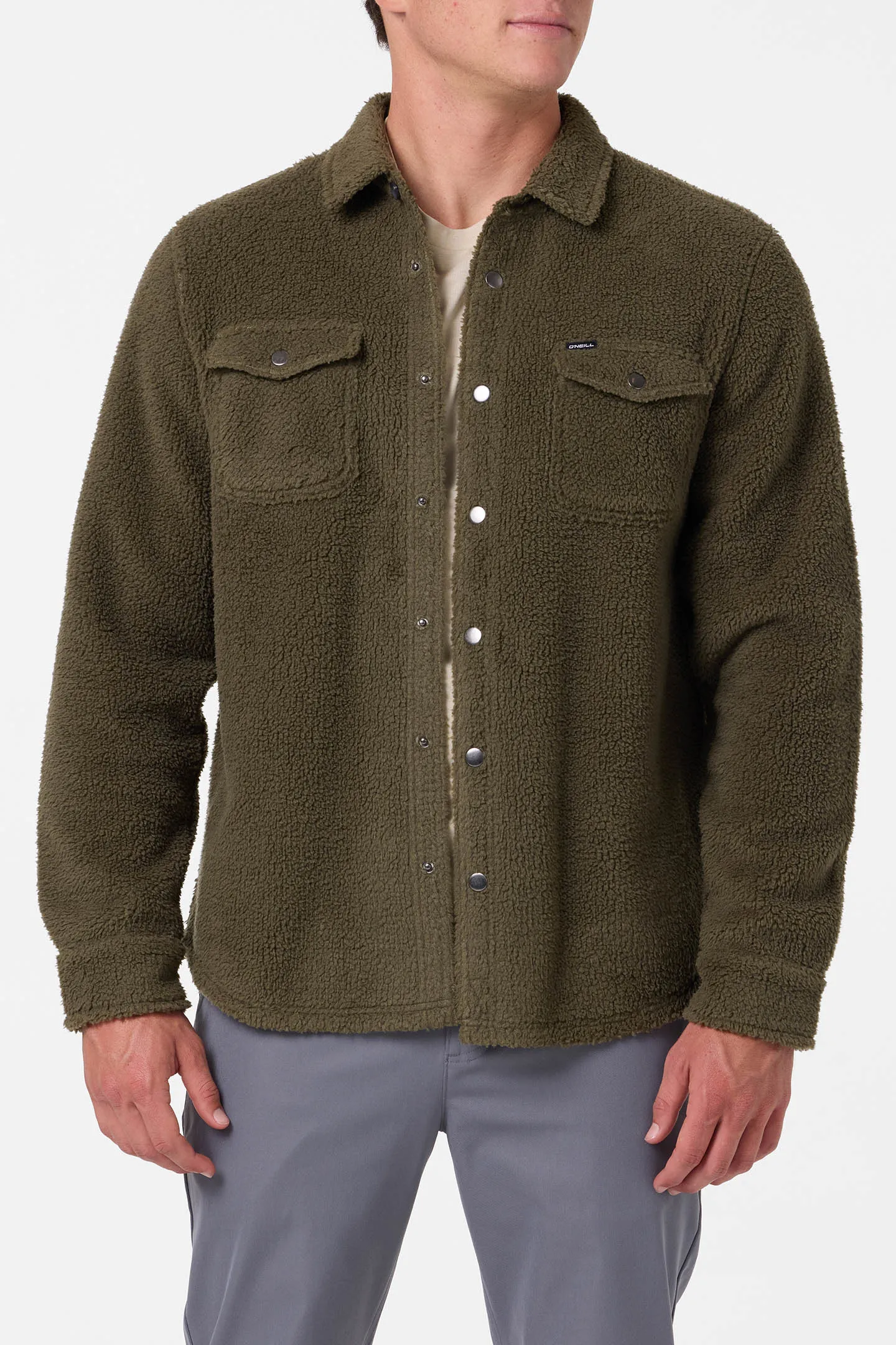 Glacier Solid Superfleece Long Sleeve Shirt sold by O'Neill product image thumbnail 2