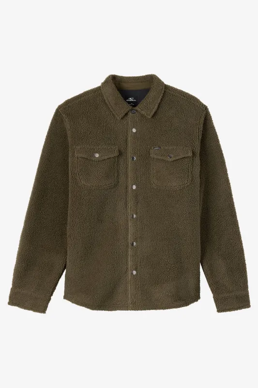 Glacier Solid Superfleece Long Sleeve Shirt made by O'Neill